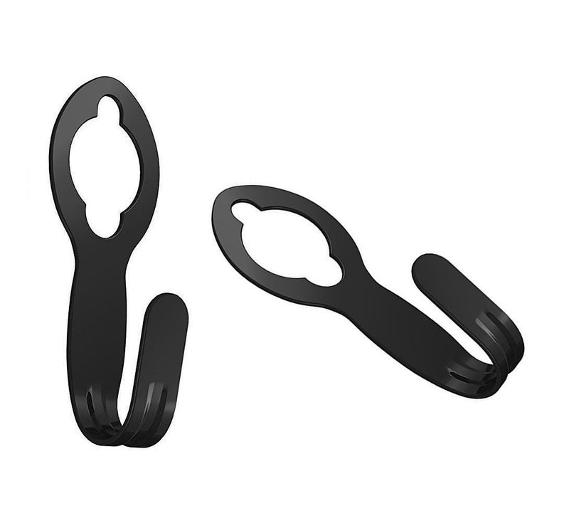 chic style Garden Hose Holder Hook, Pack 2 Metal Hose Hangers for 50ft 25ft Expandable Hose - Image 3